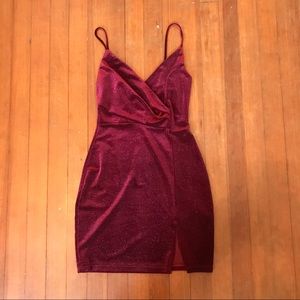 Glittering Red Dress. Perfect for New Years Eve!